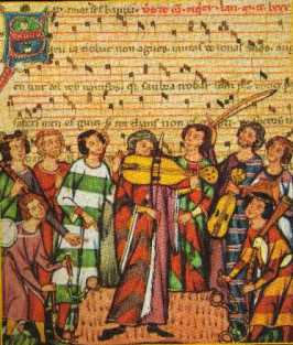Instrumentistes - Codex Manesse